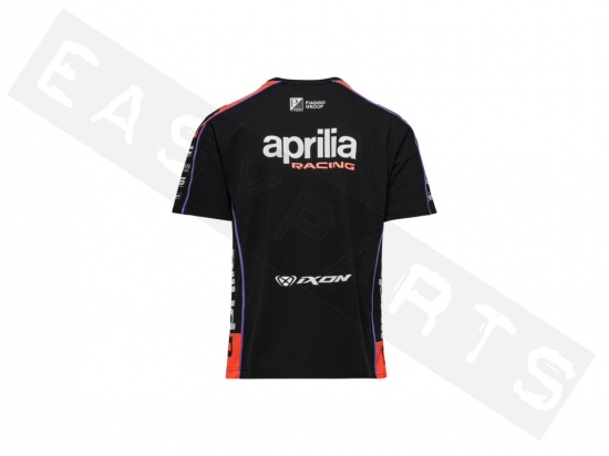 T-shirt APRILIA Racing Team 2023 zwart heren